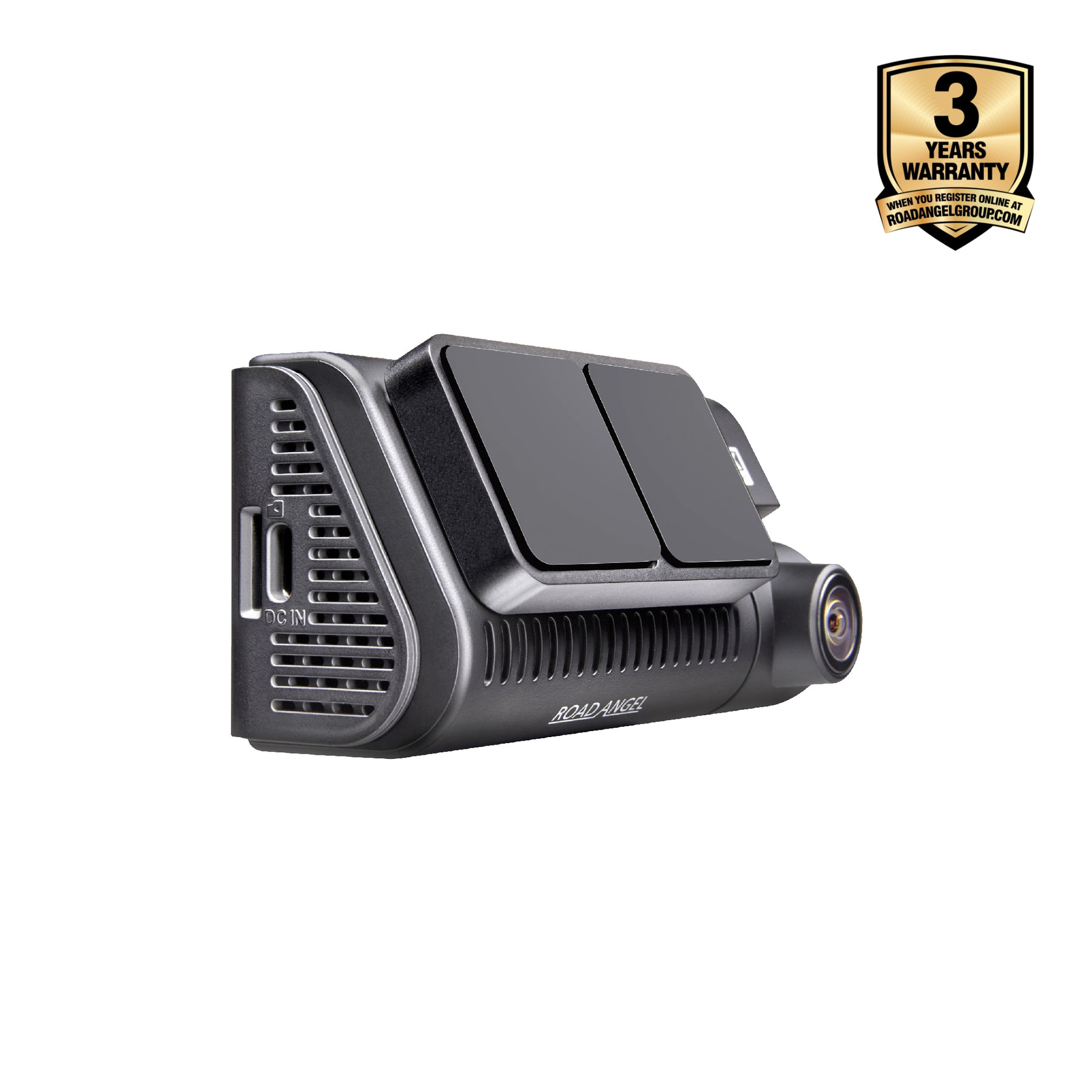 New- Road Angel Halo Play 4K Single Dash Cam with 3.2" Screen, Parking Mode & Quick Release mounting