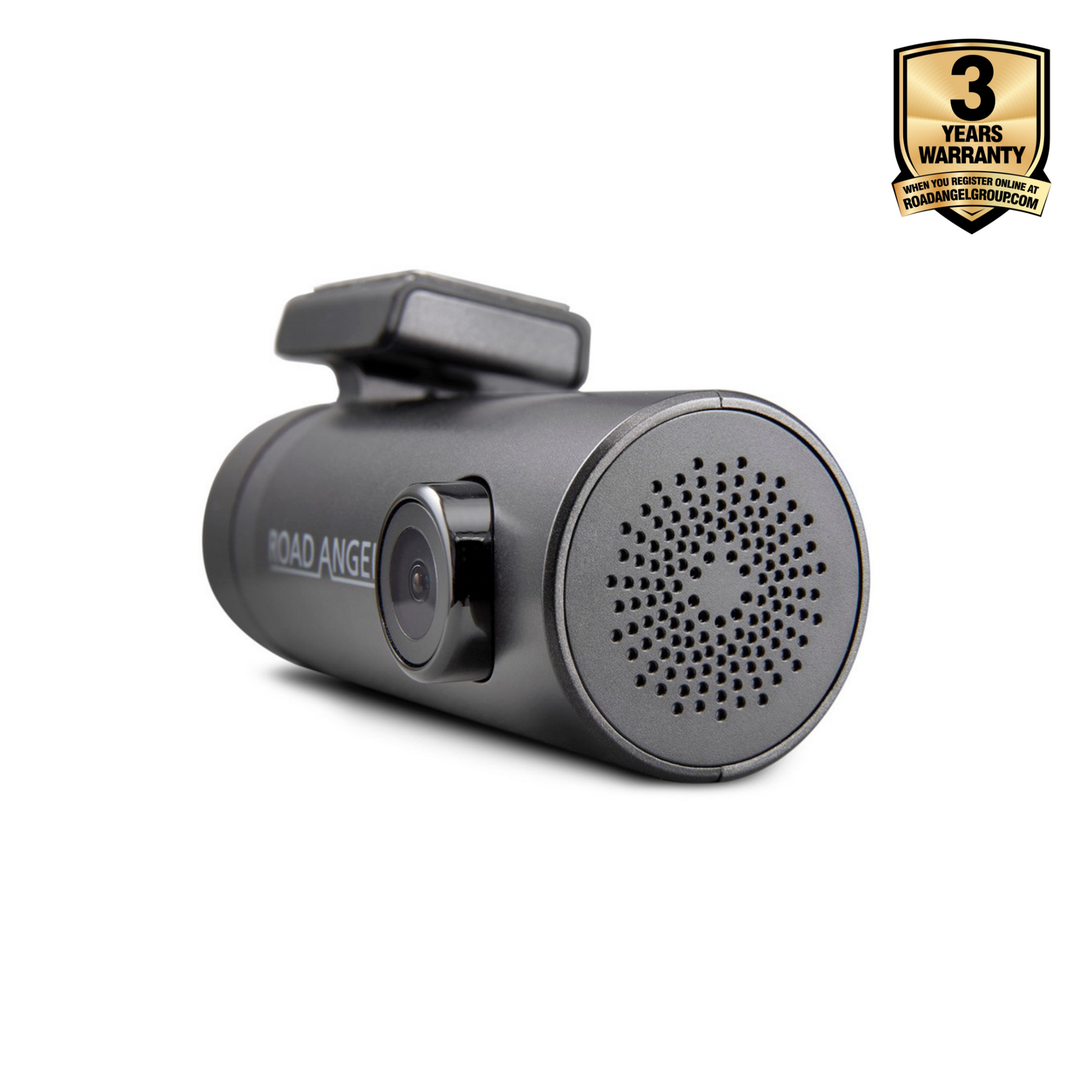 Road Angel Halo Go Compact Dash Cam with 64GB SD Card & Hardwiring Kit Bundle