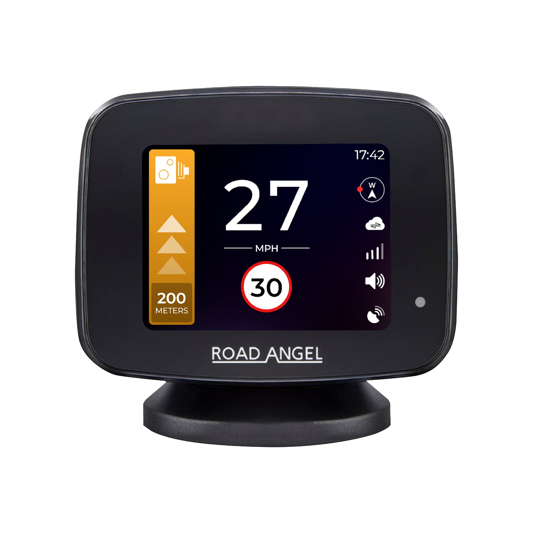 Road Angel Pure One V2.4 Speed Camera Detector With Speed Awareness - Pre-Order