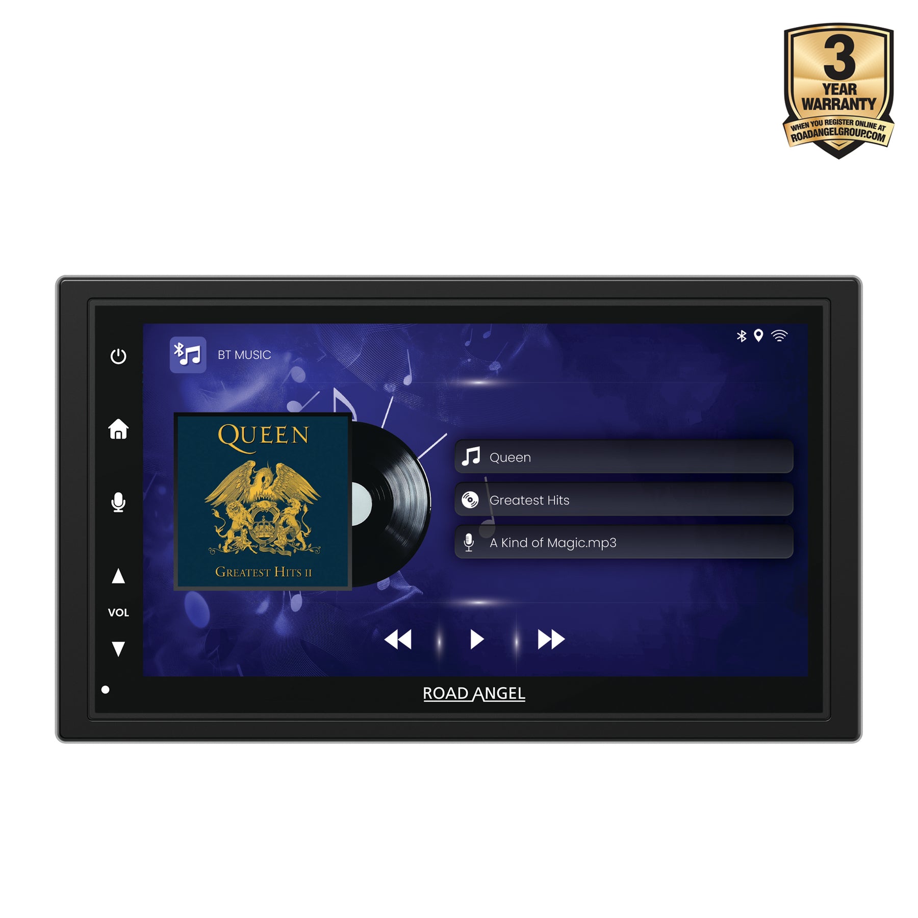 NEW - RA-X622BT | Car Stereo With 6.75" Touch Screen Display, Bluetooth | Wireless Android Auto & Apple Car Play