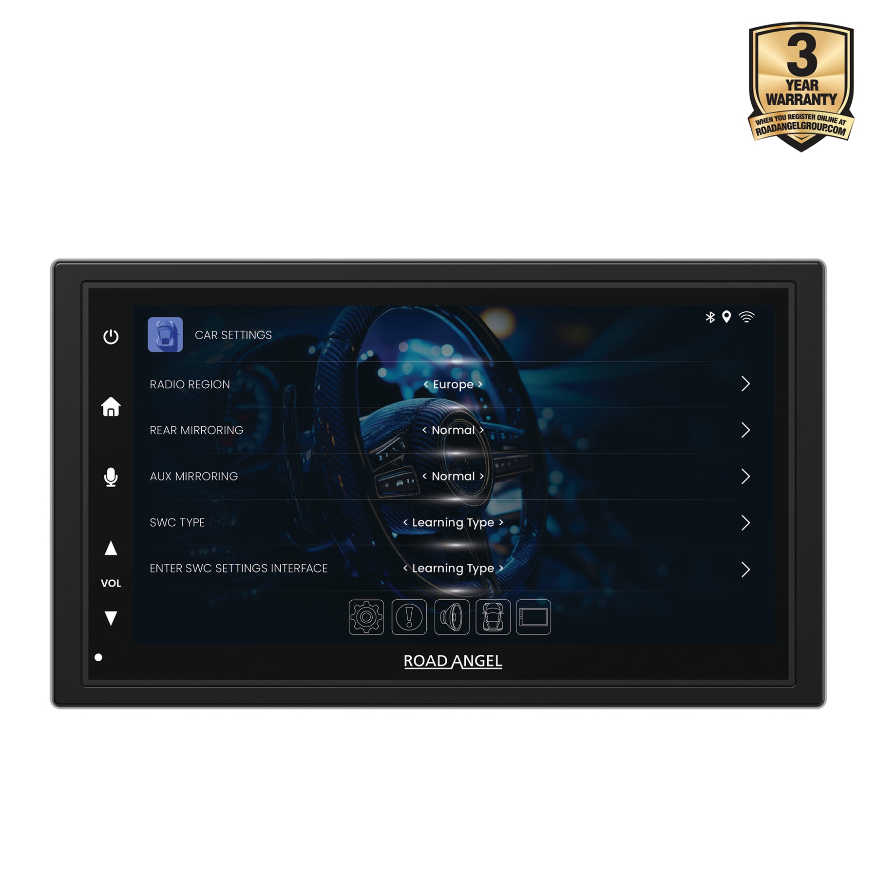 NEW - RA-X622BT | Car Stereo With 6.75" Touch Screen Display, Bluetooth | Wireless Android Auto & Apple Car Play