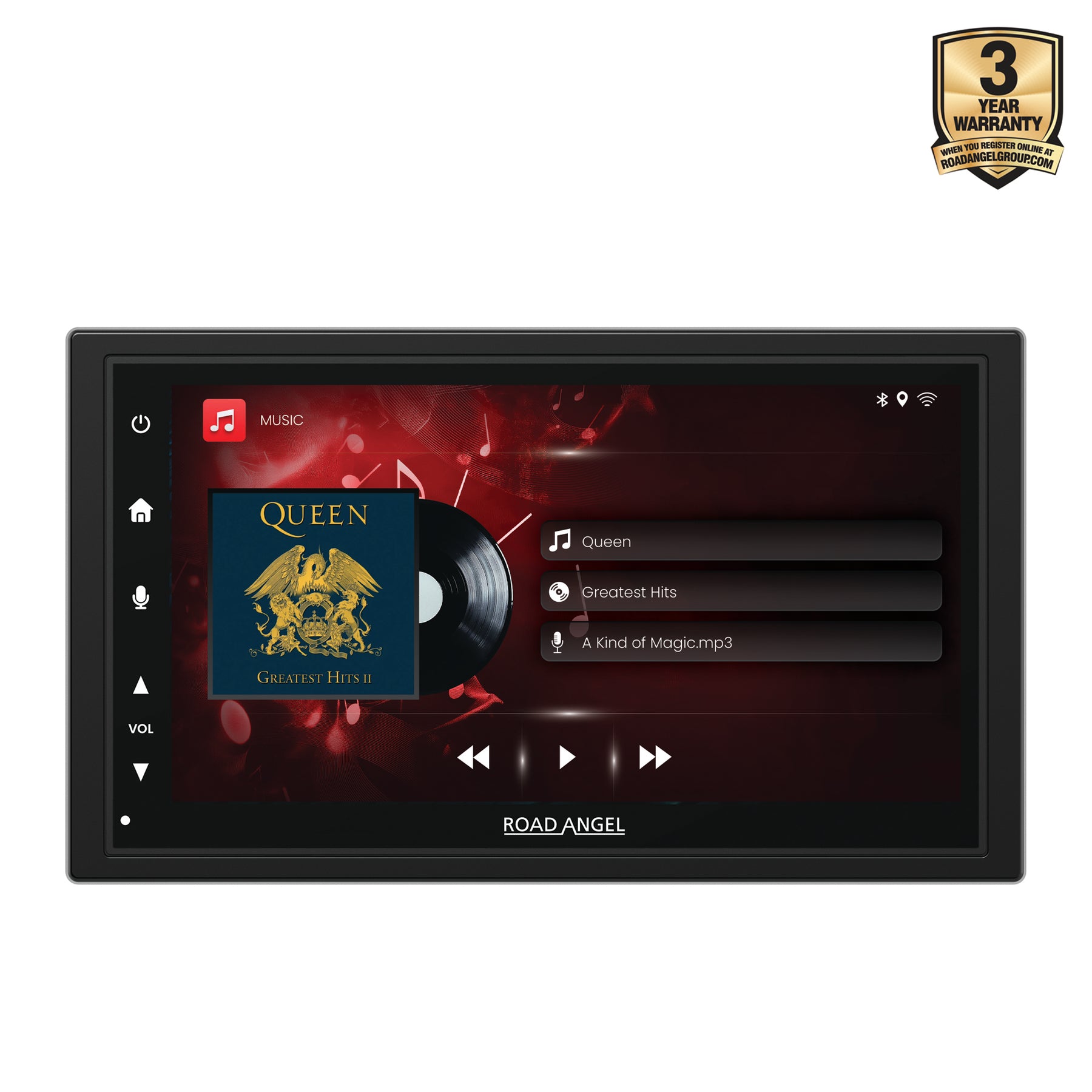 NEW - RA-X622BT | Car Stereo With 6.75" Touch Screen Display, Bluetooth | Wireless Android Auto & Apple Car Play