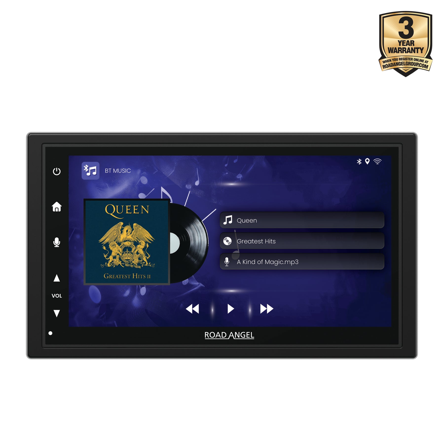 NEW - RA-X722DAB | Car Stereo With 6.75" Touch Screen Display, DAB+ Bluetooth | Wireless Android Auto & Apple Car Play