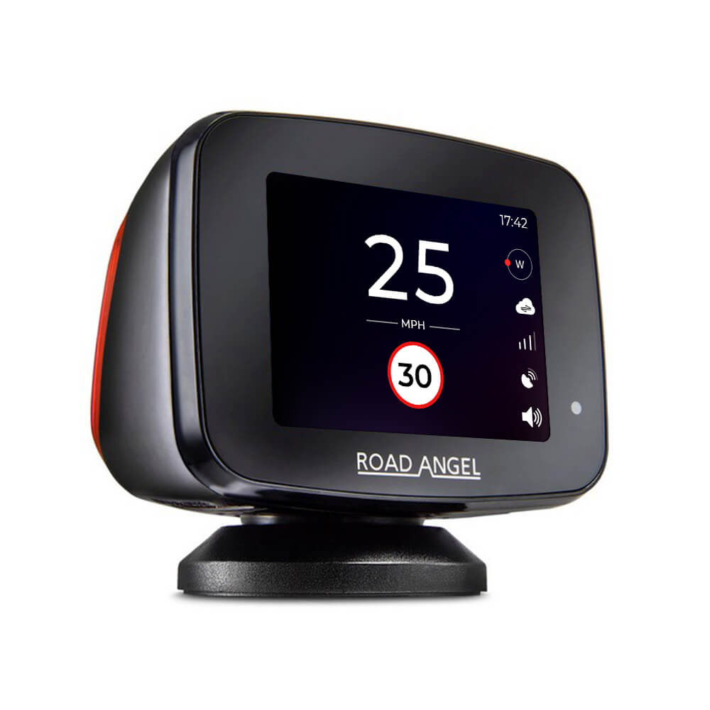 NEW - 2024 Road Angel Pure One Speed Camera Detector & Speed Awareness Device