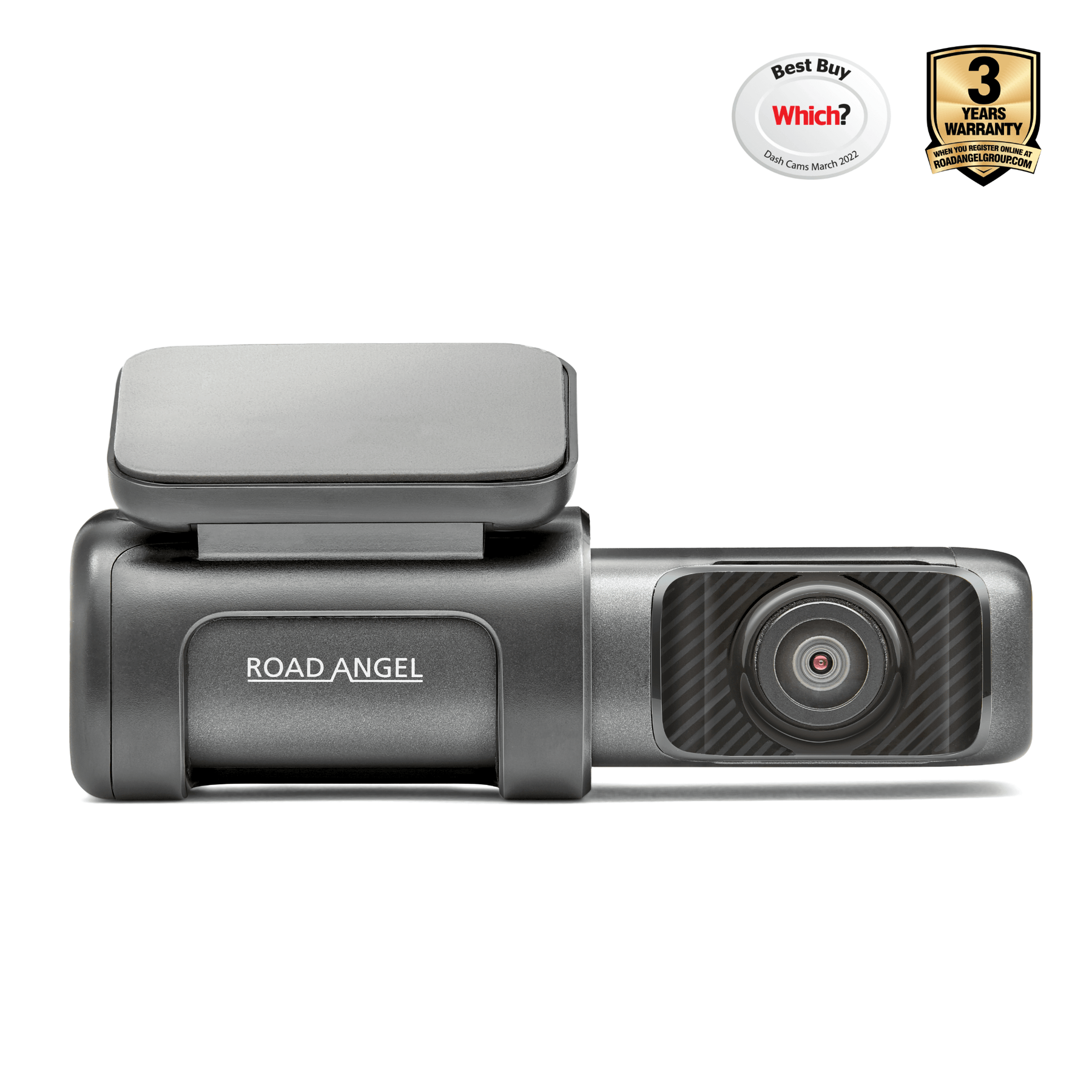 Road Angel Halo Ultra 4K Dash Cam - Which Best Buy! with Parking Mode & Internal 64GB SSD Memory