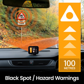 Pure Sync - Smart Road Safety & Speed Awareness Assistant with Camera Alerts 