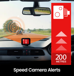 Pure Sync - Smart Road Safety & Speed Awareness Assistant with Camera Alerts 