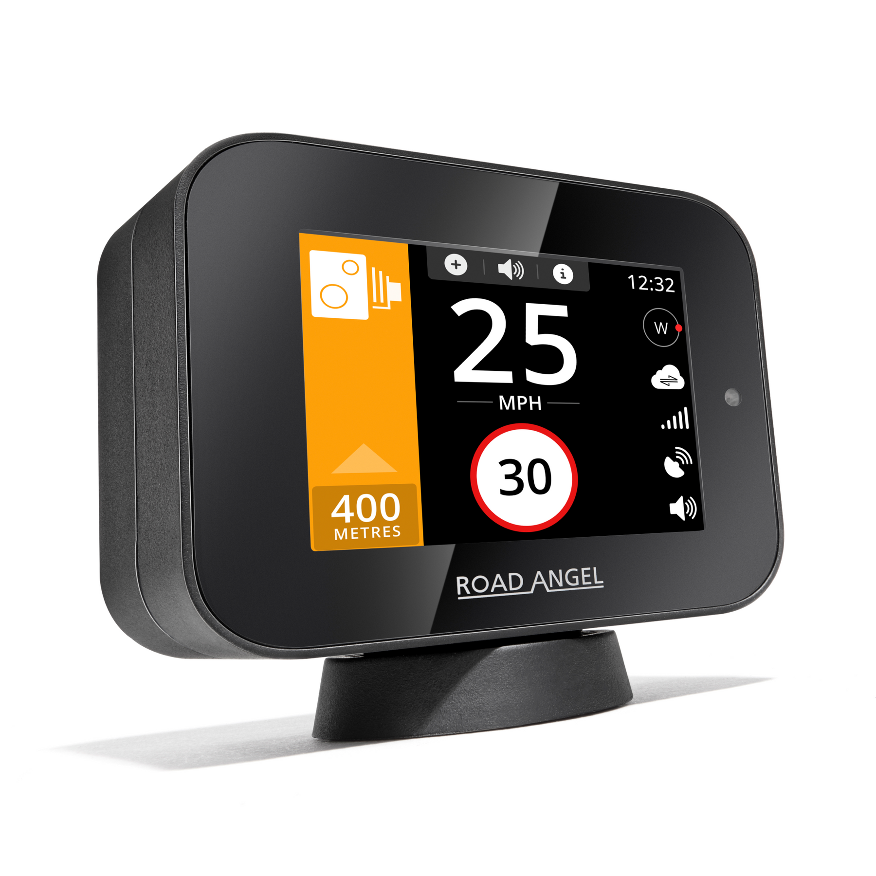 Pure Sync - Smart Road Safety & Speed Awareness Assistant with Camera Alerts 