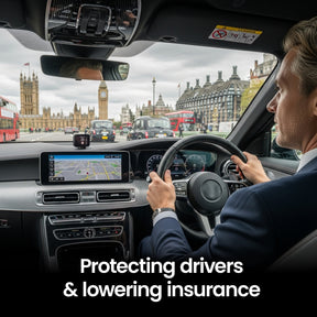 Pure Sync - Smart Road Safety & Speed Awareness Assistant with Camera Alerts 