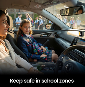 Pure Sync - Smart Road Safety & Speed Awareness Assistant with Camera Alerts 