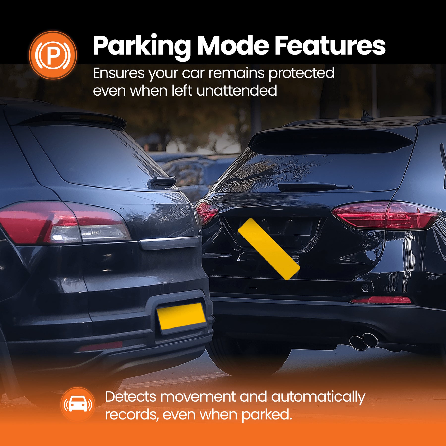 New - Halo View 3 4K – 2160p & 1080p Front & Rear Anti-Glare Mirror Dash Cam with integrated 10 inch LCD touchscreen & Reverse Parking Aid