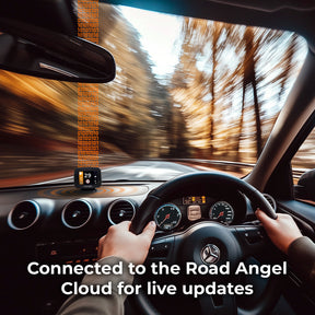 Road Angel Pure One 2.4 Speed Camera Detector With Speed Awareness - hidden