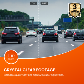 NEW - Halo Ignite 1080p Full HD Compact Dash Cam With Quick Release Mount