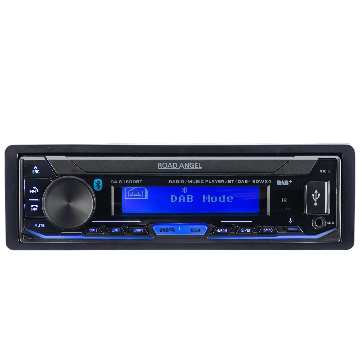 Road Angel RA-S180DBT Mechless Digital Media Player with Bluetooth and DAB