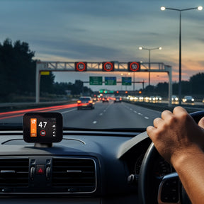 Pure Sync - Smart Road Safety & Speed Awareness Assistant with Camera Alerts 
